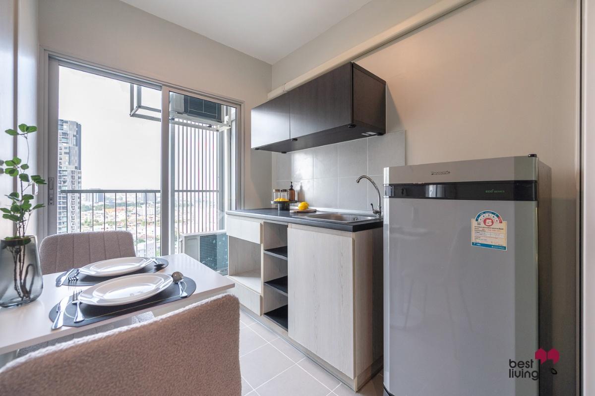 รูป Aspire Sathorn – Thapra ใกล้ BTS ตลาดพลู 1 ห้องนอน 1 ห้องน้ำ ชั้น 19, 30.62ตรม. - รูปที่ 9/10