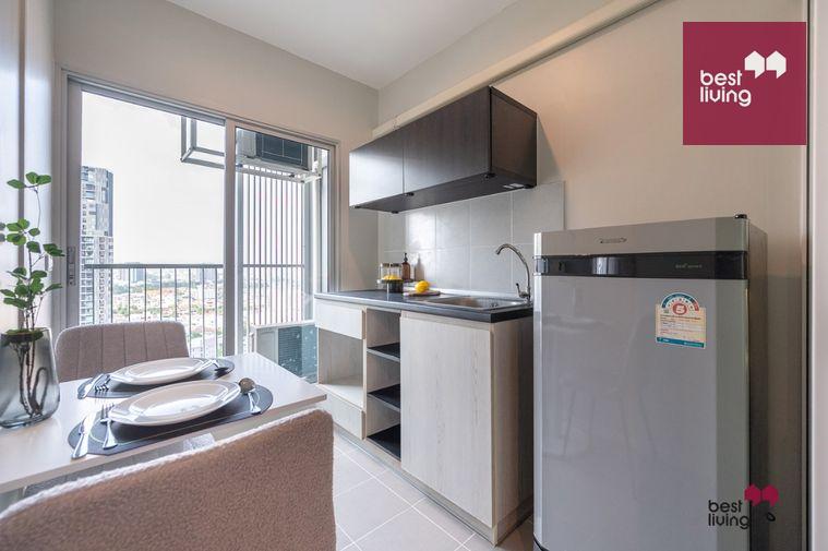 รูป Aspire Sathorn – Thapra ใกล้ BTS ตลาดพลู 1 ห้องนอน 1 ห้องน้ำ ชั้น 19, 30.62ตรม. - รูปที่ 9/10