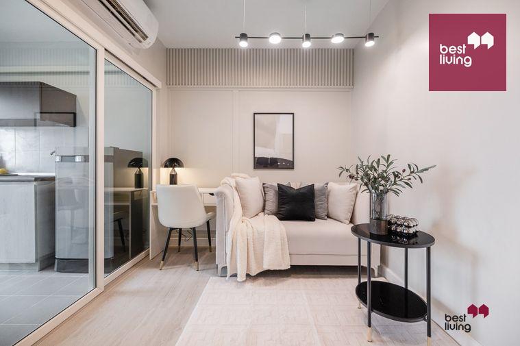 รูป Aspire Sathorn – Thapra ใกล้ BTS ตลาดพลู 1 ห้องนอน 1 ห้องน้ำ ชั้น 19, 30.62ตรม. - รูปที่ 3/10