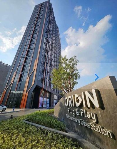 รูป ให้เช่า ✨ Origin Plug & Play Ramkhamhaeng Triple Station ✨ 2 ห้องนอน 1 ห้องน้ำ เฟอร์นิเจอร์ และ เครื่องใช้ไฟฟ้าครบ  - รูปที่ 17/18