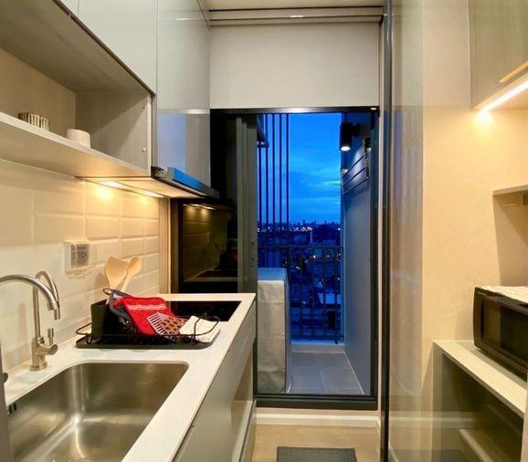 picture For rent 📍 Modiz Rhyme Ramkhamhaeng 📍 Fully furnished and electrical appliances, near MRT Ramkhamhaeng. - 6/7