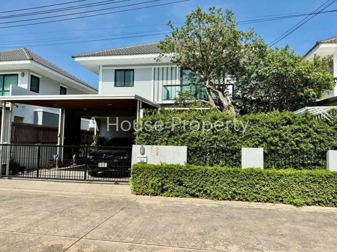 รูป ขายบ้านเดี่ยวมือสอง หมู่บ้านมณีรินทร์ ปาร์ค บางพระ ศรีราชา ชลบุรี - รูปที่ 1/14