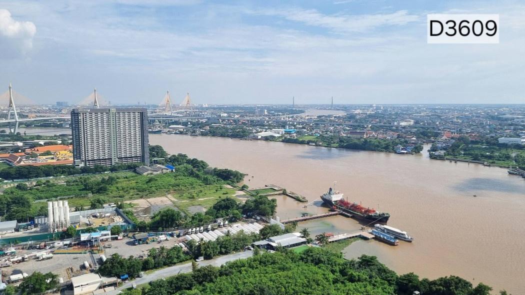 รูป ขาย Lumpini Park Riverside พระราม 3 1 ห้องนอน 32.5 ตรม. ชั้น 36 ตกแต่งครบ วิวแม่น้ำเจ้าพระยา - รูปที่ 5/9
