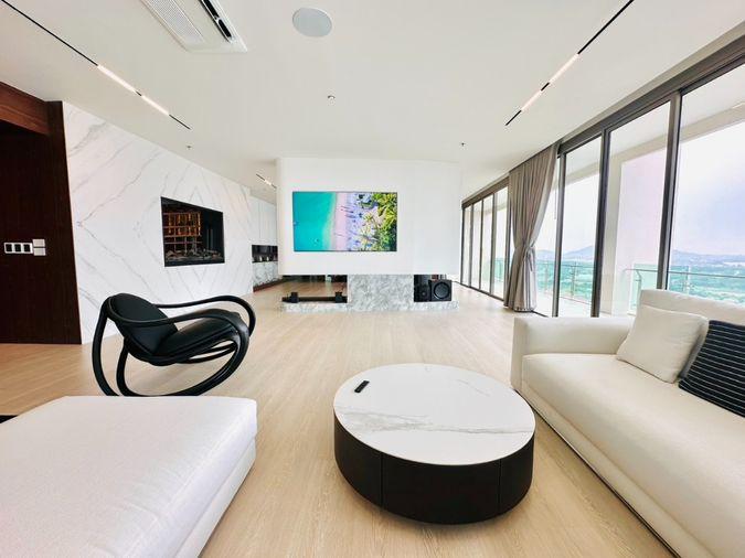 picture For Sale : Penthouse (Casalunar Paradiso) area 433 sq m - 2 Bed 2 Bath with private swimming pool (Saensuk Subdistrict) - 30/37
