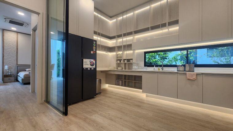 รูป Vive Krungthepkritha | ให้เช่าบ้านเดี่ยว 4 ห้องนอน แต่งสวย แบบ Modern Luxury ดูอบอุ่น น่าอยู่ ใกล้รร.นานาชาติเวลลิงตั้น - รูปที่ 13/25