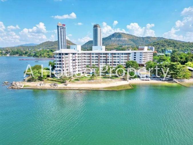 picture Condo for sale Sriracha Golden Coast Phase 1, beautiful room, next to the sea with private beach frontage - 12/13