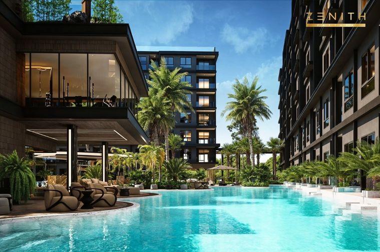 รูป 🔥 Zenith Pattaya Condominium – คอนโดพัทยา หรู ใกล้ Walking Street 🔥 - รูปที่ 28/47