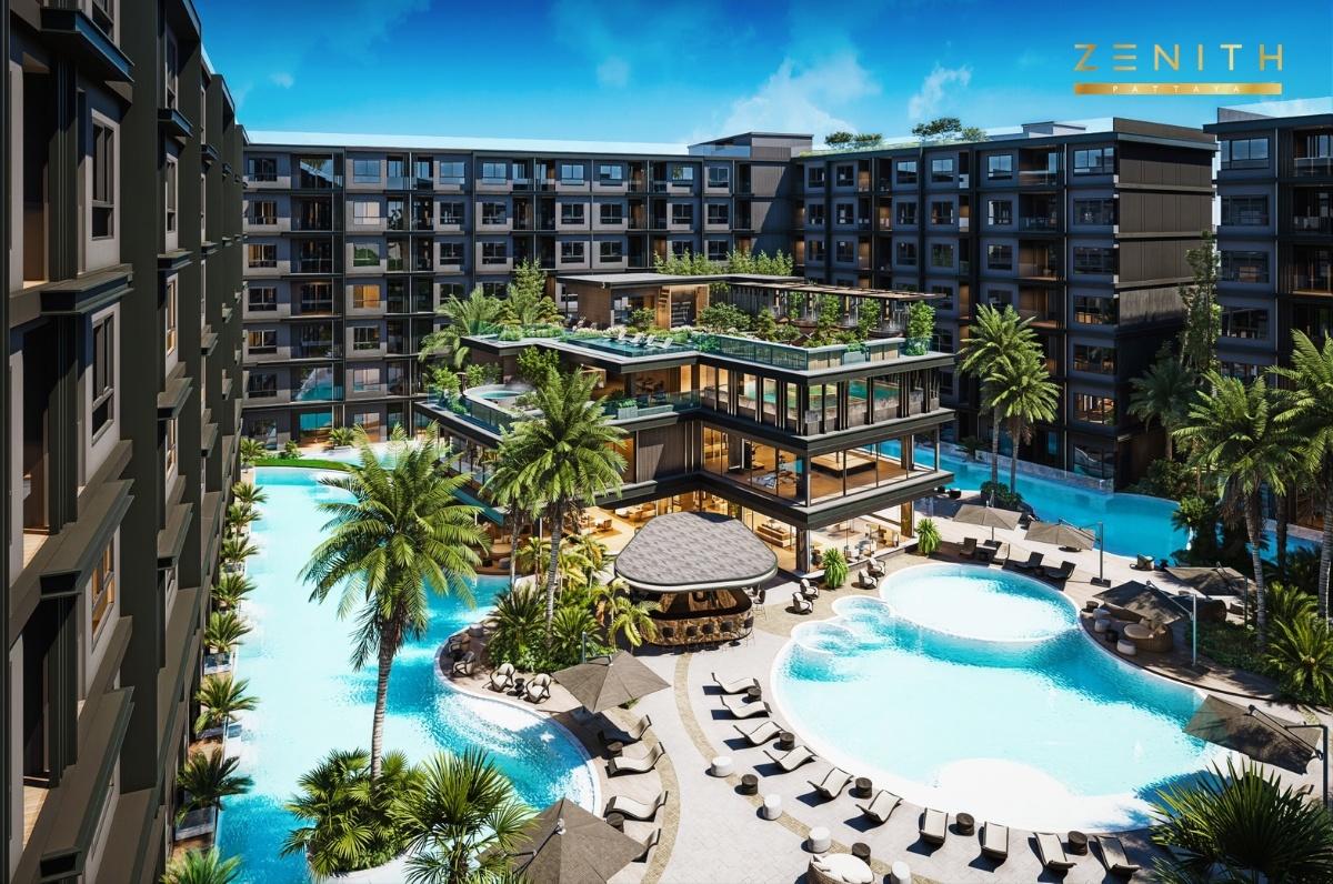 รูป 🔥 Zenith Pattaya Condominium – คอนโดพัทยา หรู ใกล้ Walking Street 🔥 - รูปที่ 26/47