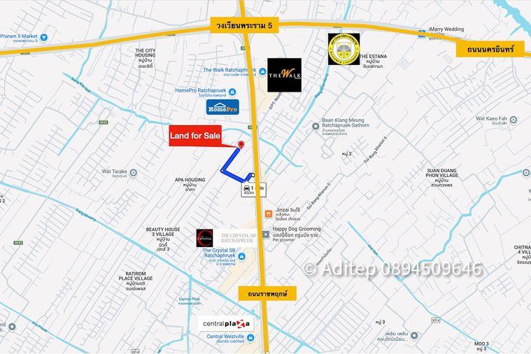 รูป ขายที่ดิน ถนนราชพฤกษ์ 121 ตร.ว. พร้อมสิ่งปลูกสร้าง ใกล้วงเวียนพระราม 5 ใกล้ Central Westville - รูปที่ 3/20