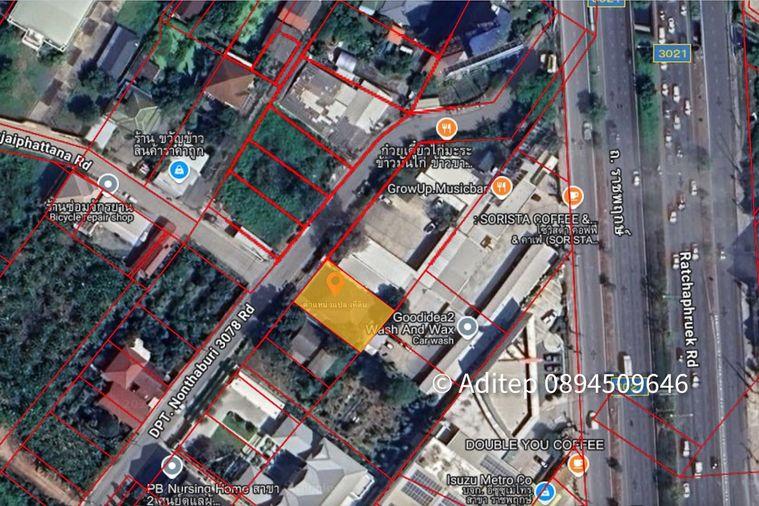 รูป ขายที่ดิน ถนนราชพฤกษ์ 121 ตร.ว. พร้อมสิ่งปลูกสร้าง ใกล้วงเวียนพระราม 5 ใกล้ Central Westville - รูปที่ 2/20