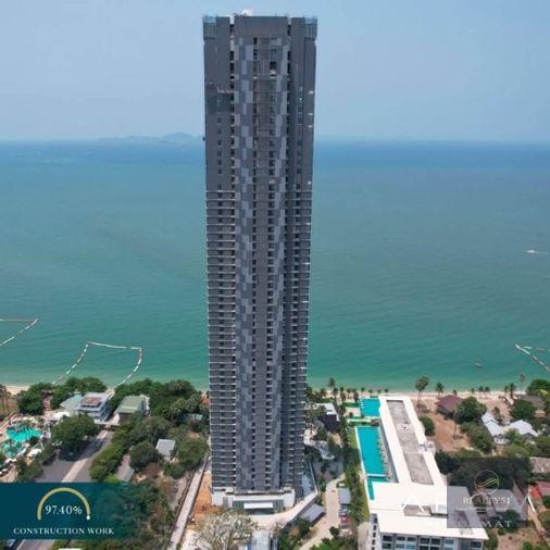 picture Luxury beach front Arom Wongamat Sea view and pool view Foreigner quota Private elevator On 6floor Na Klue Pattaya - 1/38