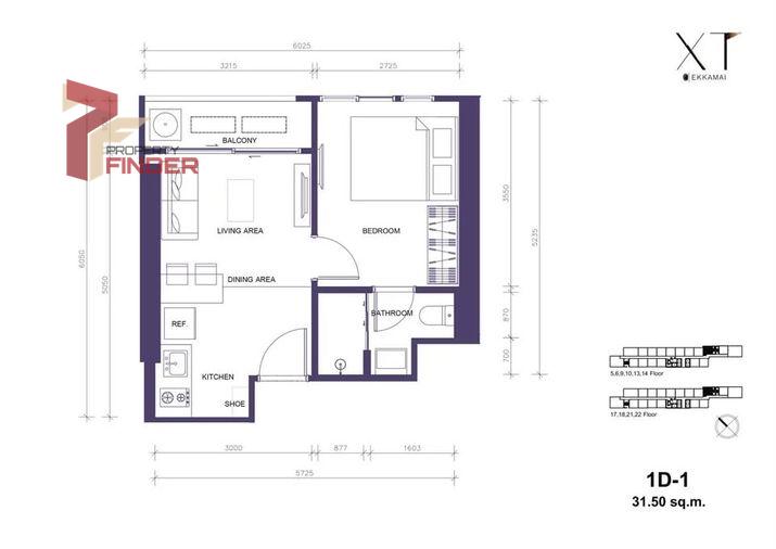 picture Condo for Rent: XT EKKAMAI Schedule a viewing 👉 Line: @propertyfinder - 5/9