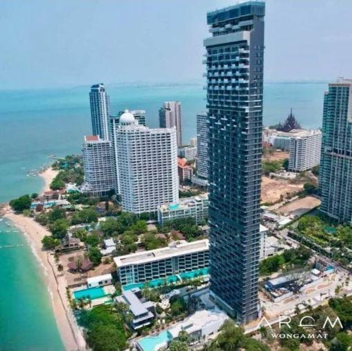 picture Luxury beach front Arom Wongamat Sea view and pool view  Foreigner quota Private elevator On 6floor Na Klue Pattaya - 18/38