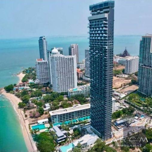 picture Luxury beach front Arom Wongamat Sea view and pool view Foreigner quota Private elevator On 6floor Na Klue Pattaya - 18/38