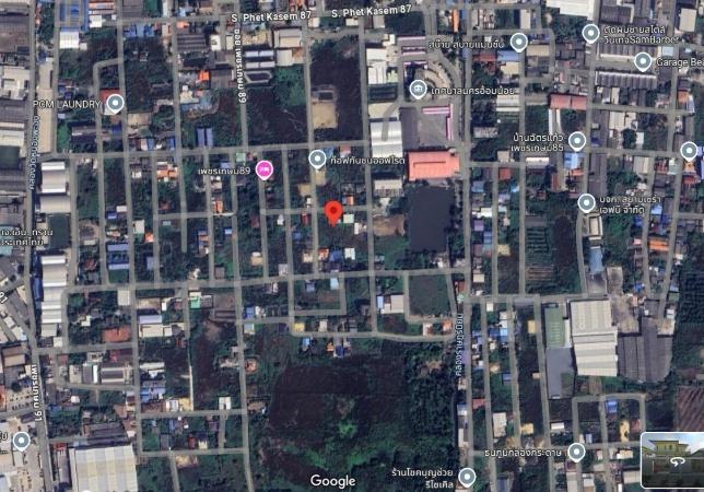 รูป (UA004) ให้เช่าที่ดิน จ.สมุทรสาคร ซ.เพชรเกษม 87 ขนาด 99 ตรว. - รูปที่ 7/8