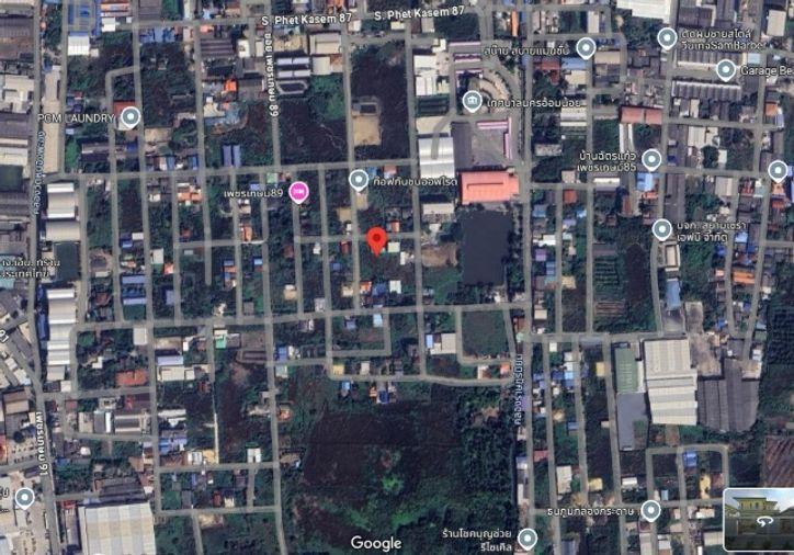 รูป (UA004) ให้เช่าที่ดิน จ.สมุทรสาคร ซ.เพชรเกษม 87 ขนาด 99 ตรว. - รูปที่ 7/8