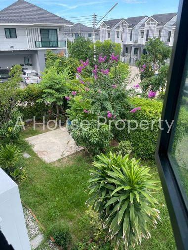 picture Twin house for sale, secondhand, Maneerin Park project, Bang Phra, Sriracha, Chonburi. - 7/16
