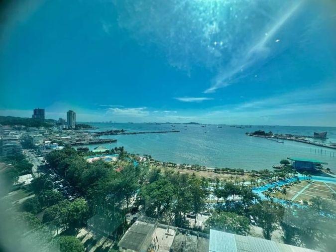 รูป ให้เช่าลัดดาพลัส คอนโด ศรีราชา ห้องสวย ชั้งสูง วิวทะเล  - รูปที่ 12/12