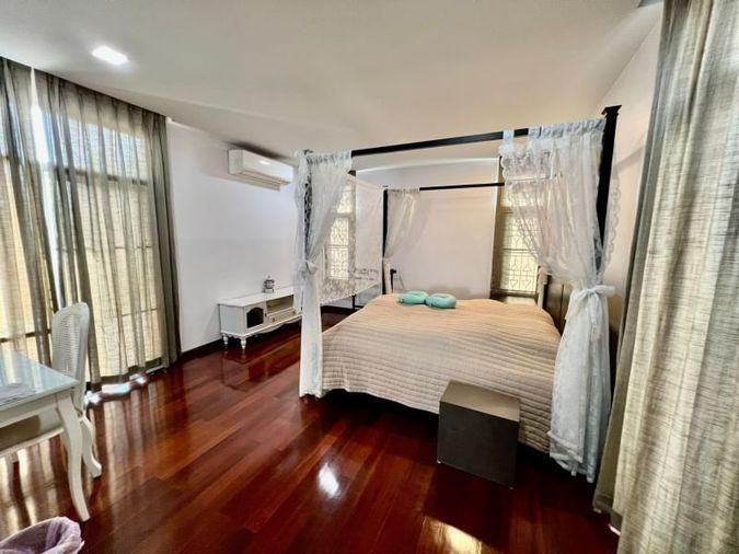 picture Beautiful house for sale, move in Ready, in the Heritage Village project, Bang Phra, Chonburi - 11/20