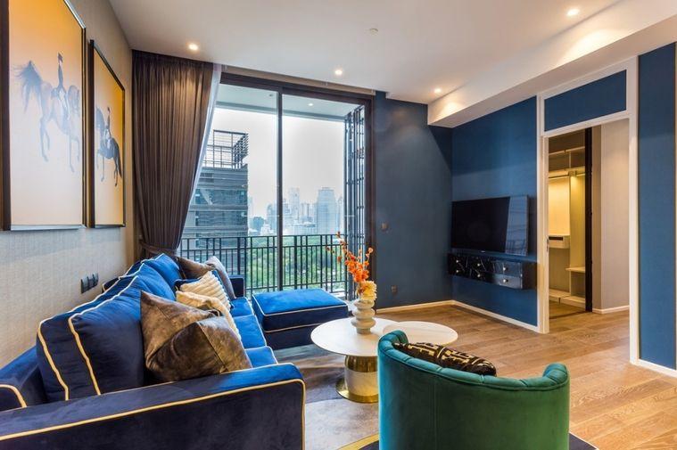 รูป Muniq Langsuan (มิวนีค หลังสวน) Pet friendly   วิวสวนลุม Central park  ทิศใต้  ชั้น15  2 ห้องนอน 2ห้องน้ำ - รูปที่ 14/49