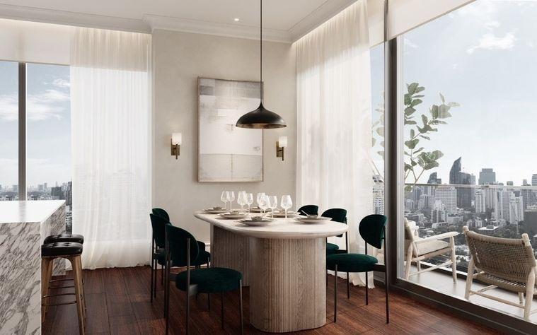 picture KHUN by YOO inspired by Starck    The best corner three-bedroom    3beds 3 Bath  Size 149.5 - 22/30