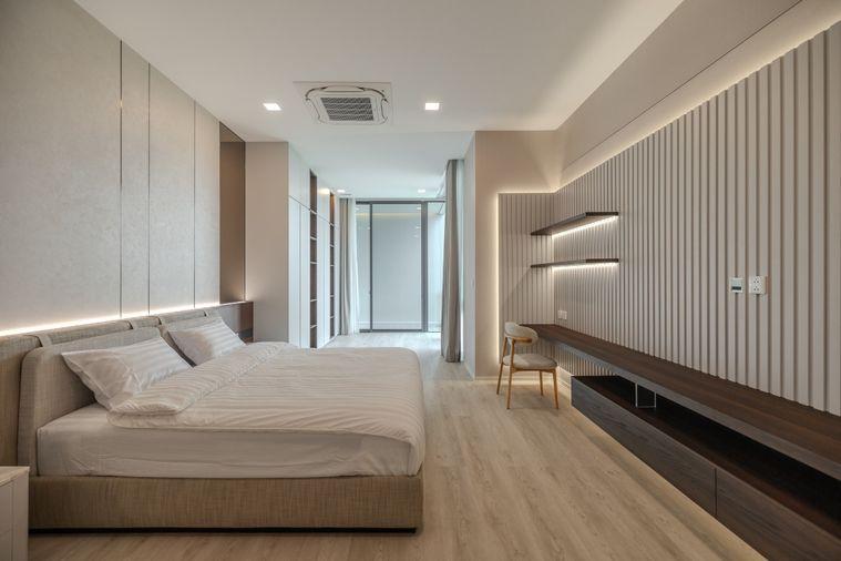 รูป Vive Krungthepkritha | ให้เช่าบ้านเดี่ยวหลังมุม 4 ห้องนอน แต่งสวย แบบ Modern Luxury ดูอบอุ่น น่าอยู่ ใกล้รร.นานาชาติเวลลิงตั้น - รูปที่ 15/49