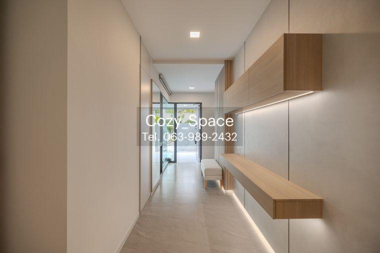 รูป Vive Krungthepkritha | ให้เช่าบ้านเดี่ยวหลังมุม 4 ห้องนอน แต่งสวย แบบ Modern Luxury ดูอบอุ่น น่าอยู่ ใกล้รร.นานาชาติเวลลิงตั้น - รูปที่ 44/49