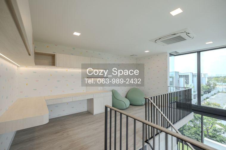 รูป Vive Krungthepkritha | ให้เช่าบ้านเดี่ยวหลังมุม 4 ห้องนอน แต่งสวย แบบ Modern Luxury ดูอบอุ่น น่าอยู่ ใกล้รร.นานาชาติเวลลิงตั้น - รูปที่ 7/49