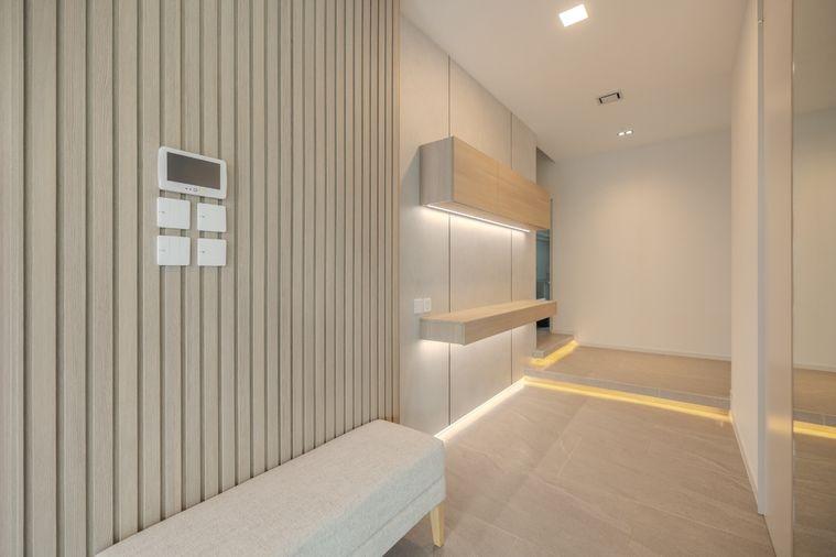 รูป Vive Krungthepkritha | ให้เช่าบ้านเดี่ยวหลังมุม 4 ห้องนอน แต่งสวย แบบ Modern Luxury ดูอบอุ่น น่าอยู่ ใกล้รร.นานาชาติเวลลิงตั้น - รูปที่ 45/49