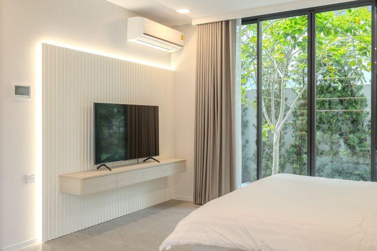 รูป Vive Krungthepkritha | ให้เช่าบ้านเดี่ยวหลังมุม 4 ห้องนอน แต่งสวย แบบ Modern Luxury ดูอบอุ่น น่าอยู่ ใกล้รร.นานาชาติเวลลิงตั้น - รูปที่ 47/49