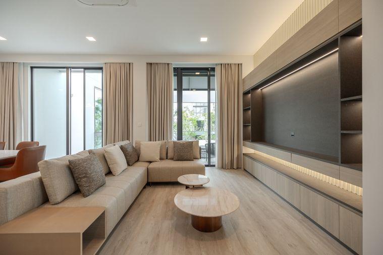 รูป Vive Krungthepkritha | ให้เช่าบ้านเดี่ยวหลังมุม 4 ห้องนอน แต่งสวย แบบ Modern Luxury ดูอบอุ่น น่าอยู่ ใกล้รร.นานาชาติเวลลิงตั้น - รูปที่ 32/49