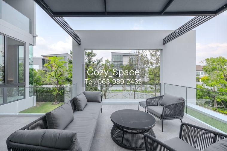 รูป Vive Krungthepkritha | ให้เช่าบ้านเดี่ยวหลังมุม 4 ห้องนอน แต่งสวย แบบ Modern Luxury ดูอบอุ่น น่าอยู่ ใกล้รร.นานาชาติเวลลิงตั้น - รูปที่ 35/49