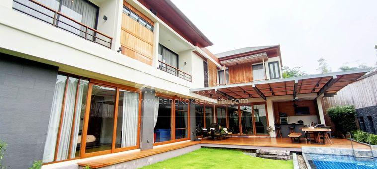รูป ขายบ้านเดี่ยวพร้อมสระว่ายน้ำส่วนตัว สุขุมวิท ปรีดี - รูปที่ 1/41