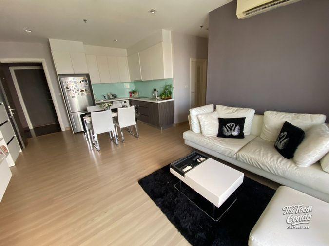 รูป Urbano Absolute สาทร- ตากสิน ใกล้ Iconsiam, สีลม, BTS กรุงธนบุรี 74 ตร.ม. ชั้น 28 2 ห้องนอน 2 ห้องน้ำ - รูปที่ 1/14