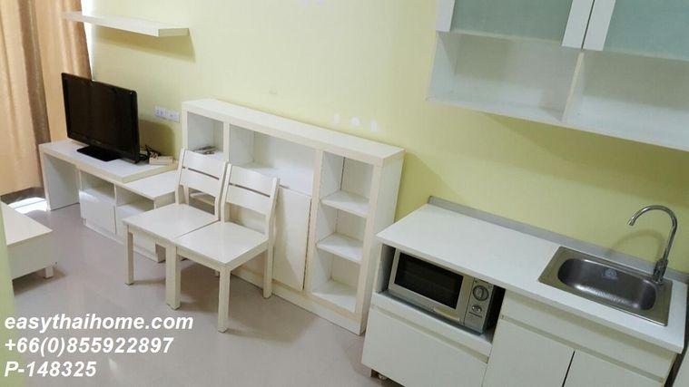 รูป P-148325 A Space Asoke - Ratchada 1 ห้องนอน ชั้น 2 อาคาร C วิวสระว่ายน้ำ มีเครื่องซักผ้า ใกล้ MRT พระราม 9 Line: @easythaihome 085-592-2897 - รูปที่ 8/10