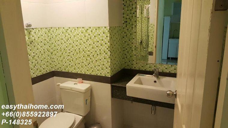 รูป P-148325 A Space Asoke - Ratchada 1 ห้องนอน ชั้น 2 อาคาร C วิวสระว่ายน้ำ มีเครื่องซักผ้า ใกล้ MRT พระราม 9 Line: @easythaihome 085-592-2897 - รูปที่ 9/10