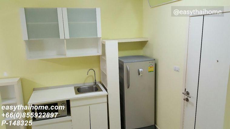 รูป P-148325 A Space Asoke - Ratchada 1 ห้องนอน ชั้น 2 อาคาร C วิวสระว่ายน้ำ มีเครื่องซักผ้า ใกล้ MRT พระราม 9 Line: @easythaihome 085-592-2897 - รูปที่ 7/10