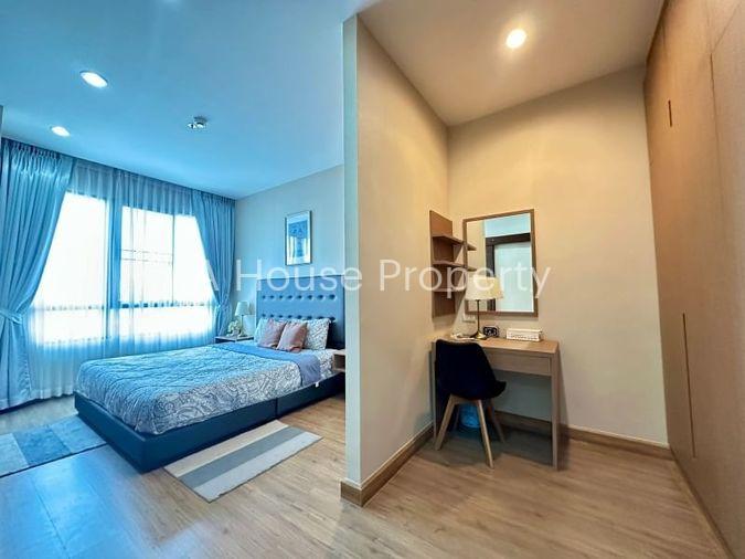 picture Sriracha Condo for rent, The Sky, high floor, beautiful room, decorated, move in Ready - 15/19