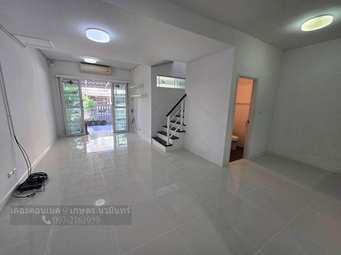 รูป ขายทาวน์โฮม 2 ชั้น เดอะคอนเนค 9 เกษตร-นวมินทร์ ใกล้ช็อคโกแลต วิลล์  - รูปที่ 2/10
