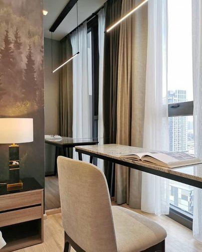 picture For Rent ✨ The Line Phahol Pradipat ✨ Fully furniture , Special price >>LineOA : @moov-pp - 13/15