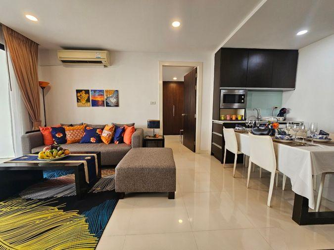 รูป 🔥 Golden Coast Sriracha – คอนโดติดทะเล ห้องกว้าง วิวสระ + ทะเล! 🌊🏝️ - รูปที่ 5/27