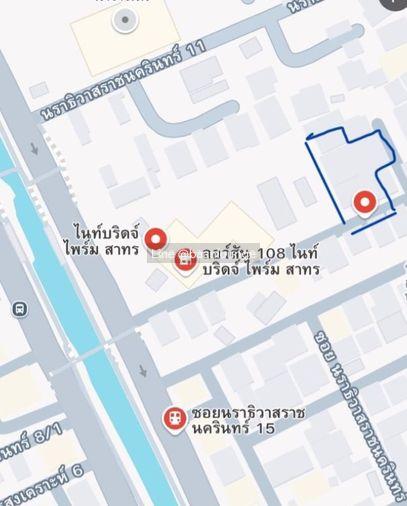 picture Land for rent sathorn soi narathiwat ratchanakarin 13 - 3/3