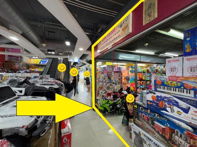 รูป 🔥ขายด่วน ทำเลหายาก🔥พื้นที่ขายของMega Plaza(เมก้า พลาซ่า) สะพานเหล็ก 2ยูนิตรวม 17.1ตร.ม โซนB ชั้น1 ใกล้บันไดเลื่อนหลัก ทำเลดีใกล้MRT สามยอด/สำเพ็ง - รูปที่ 3/15