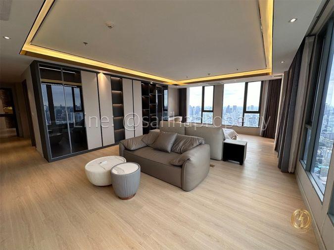 รูป ✨ให้เช่า Penthouse CLOUD ทองหล่อ - เพชรบุรี : 3 ห้องนอน 4 ห้องน้ำ 1 ห้องแม่บ้าน ตกแต่งครบ! - รูปที่ 12/36