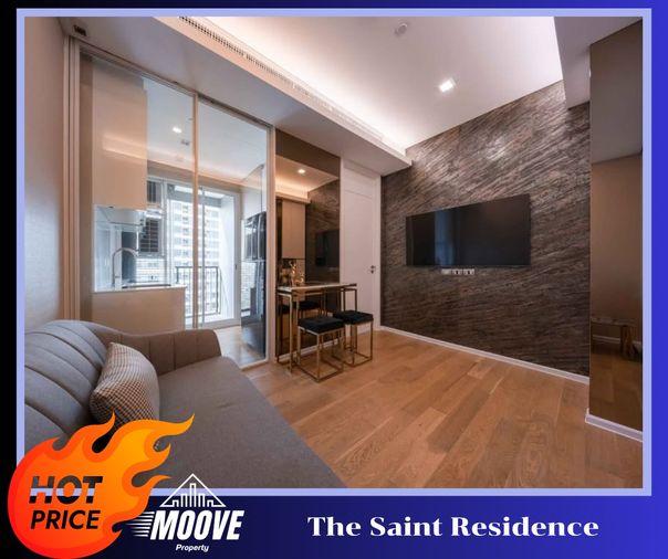 รูป ให้เช่า ✨ The Saint Residence ✨ ห้องสวย เฟอร์นิเจอร์ครบ  >>LineOA : @moov-pp - รูปที่ 13/13