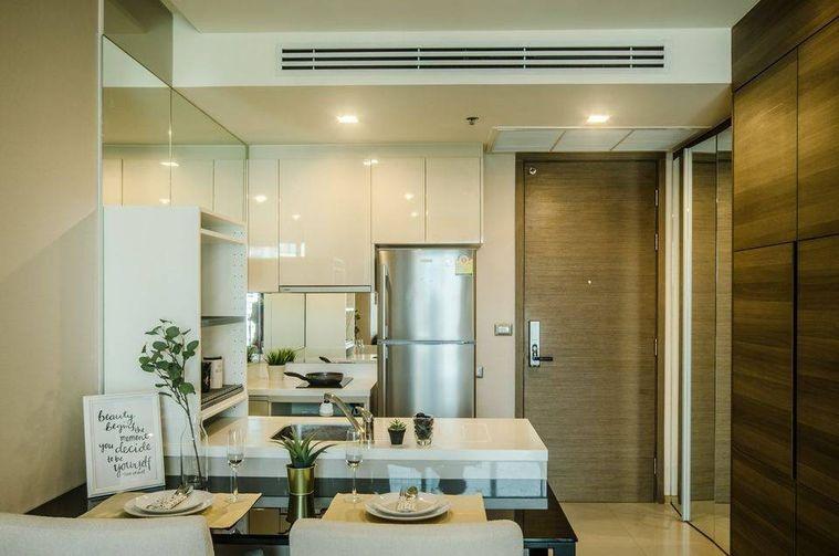 รูป The Address Sathorn | ให้เช่าห้อง 1 นอน สภาพดีมาก น่าอยู่ วิวทิศตะวันออก วิวเมือง ใกล้รถไฟฟ้าเซนหลุยส์ - รูปที่ 6/8