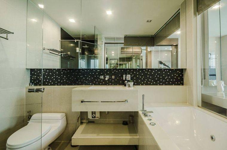 รูป The Address Sathorn | ให้เช่าห้อง 1 นอน สภาพดีมาก น่าอยู่ วิวทิศตะวันออก วิวเมือง ใกล้รถไฟฟ้าเซนหลุยส์ - รูปที่ 7/8