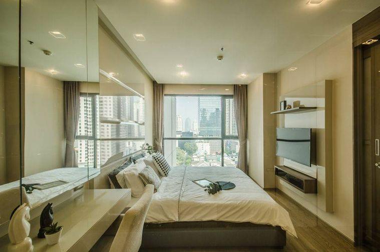 รูป The Address Sathorn | ให้เช่าห้อง 1 นอน สภาพดีมาก น่าอยู่ วิวทิศตะวันออก วิวเมือง ใกล้รถไฟฟ้าเซนหลุยส์ - รูปที่ 5/8