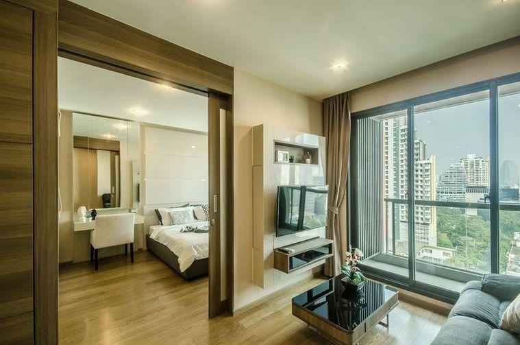 รูป The Address Sathorn | ให้เช่าห้อง 1 นอน สภาพดีมาก น่าอยู่ วิวทิศตะวันออก วิวเมือง ใกล้รถไฟฟ้าเซนหลุยส์ - รูปที่ 1/8