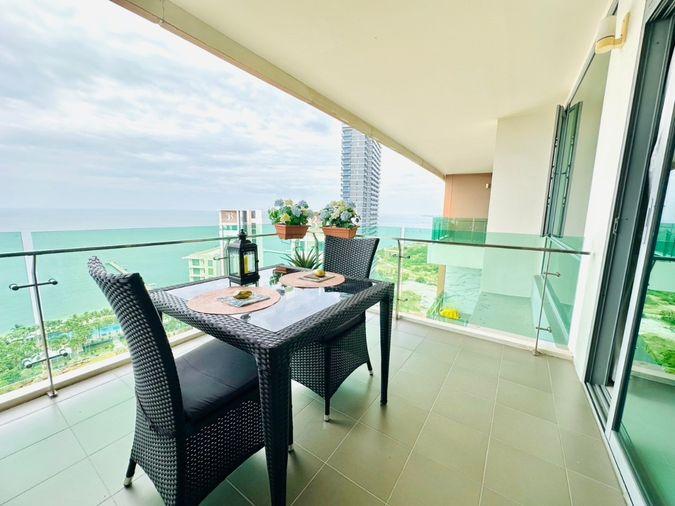 รูป For Sale : Casalunar Paradiso 1 ห้องนอน -  ห้องตกแต่งพร้อมเข้าอยู่ - คอนโดติดทะเลชลบุรี  - รูปที่ 17/21